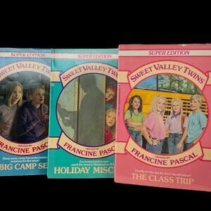 sweet valley‎ high books 6 books